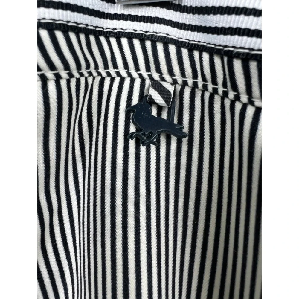 Modern Amusement Board Shorts Mens XL White Navy Reversible Polka Dot Bird